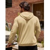 image:imageCOOFANDY Mens Hoodie Casual Drawstring Athletic Hoodies Hooded Pullover Sweatshirts with PocketKhaki