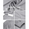 image:imageCOOFANDY Mens Hoodie Casual Drawstring Athletic Hoodies Hooded Pullover Sweatshirts with PocketLight Gray