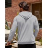 image:imageCOOFANDY Mens Hoodie Casual Drawstring Athletic Hoodies Hooded Pullover Sweatshirts with PocketLight Gray