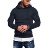 image:imageCOOFANDY Mens Hoodie Casual Drawstring Athletic Hoodies Hooded Pullover Sweatshirts with PocketNavy Blue