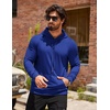 image:imageCOOFANDY Mens Hoodie Casual Drawstring Athletic Hoodies Hooded Pullover Sweatshirts with PocketRoyal Blue