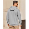 image:imageCOOFANDY Mens Hoodie Long Sleeve Casual Pullover Hooded Sweatshirt Fashion Drawstring Hoodies with PocketGrey