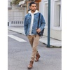 image:imageCOOFANDY Mens Hoodie Long Sleeve Casual Pullover Hooded Sweatshirt Fashion Drawstring Hoodies with PocketWhite