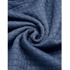 image:imageCOOFANDY Mens Hoodies Pullover Casaul Long Sleeve Drawstring Waffle Knit Hooded Sweatshirt with Kanga PocketGrey Blue
