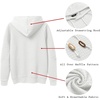 image:imageCOOFANDY Mens Hoodies Pullover Casaul Long Sleeve Drawstring Waffle Knit Hooded Sweatshirt with Kanga PocketWhite