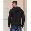 image:imageCOOFANDY Mens Hoodies Pullover Long Sleeve Casual Fashion Sweatshirts Drawstring Gym Hooded Shirt with Kanga PocketBlack