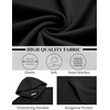 image:imageCOOFANDY Mens Hoodies Pullover Long Sleeve Casual Fashion Sweatshirts Drawstring Gym Hooded Shirt with Kanga PocketBlack
