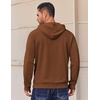 image:imageCOOFANDY Mens Hoodies Pullover Long Sleeve Casual Fashion Sweatshirts Drawstring Gym Hooded Shirt with Kanga PocketBrown
