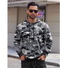 image:imageCOOFANDY Mens Hoodies Pullover Long Sleeve Casual Fashion Sweatshirts Drawstring Gym Hooded Shirt with Kanga PocketDark Camo