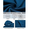 image:imageCOOFANDY Mens Hoodies Pullover Long Sleeve Casual Fashion Sweatshirts Drawstring Gym Hooded Shirt with Kanga PocketDeep Blue