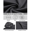 image:imageCOOFANDY Mens Hoodies Pullover Long Sleeve Casual Fashion Sweatshirts Drawstring Gym Hooded Shirt with Kanga PocketGrey