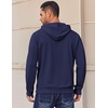 image:imageCOOFANDY Mens Hoodies Pullover Long Sleeve Casual Fashion Sweatshirts Drawstring Gym Hooded Shirt with Kanga PocketNavy Blue
