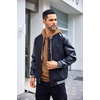 image:imageCOOFANDY Mens Hoodies Sweatshirts Long Sleeve Fashion Waffle Knit Pullover Hoodie with PocketLight Coffee
