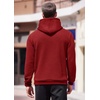 image:imageCOOFANDY Mens Hoodies Sweatshirts Long Sleeve Fashion Waffle Knit Pullover Hoodie with PocketRed