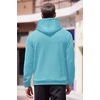 image:imageCOOFANDY Mens Hoodies Sweatshirts Long Sleeve Fashion Waffle Knit Pullover Hoodie with PocketSky Blue