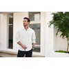 image:imageCOOFANDY Mens Linen Shirt Long Sleeve Button Up Shirt Casual Shirt for Men Winter Wedding Shirt White