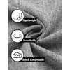 image:imageCOOFANDY Mens Linen Shirts Short Sleeve Casual Shirts Button Down Shirt for Men Beach Summer Wedding ShirtGrey