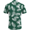 image:imageCOOFANDY Mens Linen Shirts Short Sleeve Casual Shirts Button Down Shirt for Men Beach Summer Wedding ShirtLeafgreen