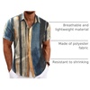image:imageCOOFANDY Mens Linen Shirts Short Sleeve Casual Shirts Button Down Shirt for Men Beach Summer Wedding ShirtPainting