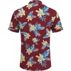 image:imageCOOFANDY Mens Linen Shirts Short Sleeve Casual Shirts Button Down Shirt for Men Beach Summer Wedding ShirtPhuket Sunset