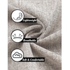 image:imageCOOFANDY Mens Linen Shirts Short Sleeve Casual Shirts Button Down Shirt for Men Beach Summer Wedding ShirtStone