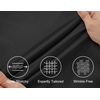 image:imageCOOFANDY Mens Long Sleeve Button Down Shirts Wrinkle Free Untucked Shirts Casual Dress Shirt for MenBlack