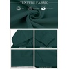 image:imageCOOFANDY Mens Long Sleeve Hooded Sweatshirt Casual Lightweight Hoodies Pullover Textured Drawstring Hoodie with Kanga PocketLake Green