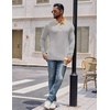 image:imageCOOFANDY Mens Long Sleeve Polo Shirts Casual Button Collared Shirts Raglan Golf T ShirtLight Grey