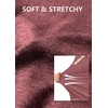 image:imageCOOFANDY Mens Long Sleeve Polo Shirts Casual Button Collared Shirts Raglan Golf T ShirtRed