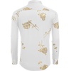 image:imageCOOFANDY Mens Luxury Design Shirts Latin Mardi Gras Dress Shirts Big and Tall White Flower