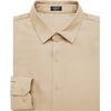 image:imageCOOFANDY Mens Muscle Fit Dress Shirts Wrinkle Free Long Sleeve Button Down Shirt Stretch Business ShirtLight Khaki