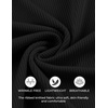 image:imageCOOFANDY Mens Muscle TShirts VNeck Slim Fit Workout Shirt Short Sleeve Longline Gym Athletic Tee ShirtsAblack