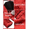 image:imageCOOFANDY Mens Shiny Sequin Blazer Tuxedo Party Dinner Prom One Button Suit JacketRed