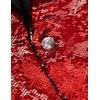 image:imageCOOFANDY Mens Shiny Sequin Blazer Tuxedo Party Dinner Prom One Button Suit JacketRed2