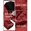 image:imageCOOFANDY Mens Shiny Sequin Blazer Tuxedo Party Dinner Prom One Button Suit JacketWine Red
