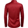 image:imageCOOFANDY Mens Silk Satin Dress Shirts Jacquard Long Sleeve Floral Button Up Shirts Party Prom Wedding ShirtPwine Red