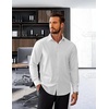 image:imageCOOFANDY Mens Slim Fit Business Dress Shirts Wrinkle Free Long Sleeve Button Up Shirts Solid Formal Dress Shirt