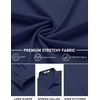 image:imageCOOFANDY Mens Stretch Dress Shirts Long Sleeve Button Down Shirt Regular Fit Formal Business ShirtsMidnight Blue