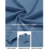 image:imageCOOFANDY Mens Stretch Dress Shirts Long Sleeve Button Down Shirt Regular Fit Formal Business ShirtsSteel Blue