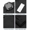 image:imageCOOFANDY Mens Stretch WrinkleFree Dress Shirts Long Sleeve Button Down Casual Cotton Shirt Black