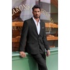 image:imageCOOFANDY Mens Suit 2 Piece Suit Classic Fit Two Button Blazer Jacket Pants Set Business Wedding Party Suits for MenBlack