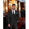 image:imageCOOFANDY Mens Suit Jacket and Vest Set Slim Fit 2 Pieces Suits Two Button Blazer Jacket Formal Business Dress Vest