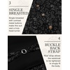 image:imageCOOFANDY Mens Suit Vest Paisley Floral Victorian Vests Gothic Steampunk Formal Waistcoat Tuxedo Vests with Notched LapelsBlack Filigree