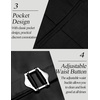image:imageCOOFANDY Mens Suit Vest Slim Fit Business Formal Waistcoat Casual Dress VestAblack