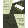 image:imageCOOFANDY Mens Suit Vest Slim Fit Business Formal Waistcoat Casual Dress VestArmy Green