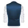 image:imageCOOFANDY Mens Suit Vest Slim Fit Business Formal Waistcoat Casual Dress VestPeacock Blue