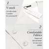 image:imageCOOFANDY Mens Suit Vest Slim Fit Business Formal Waistcoat Casual Dress VestWhite