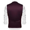 image:imageCOOFANDY Mens Suit Vest Slim Fit Business Formal Waistcoat Casual Dress VestWine Red