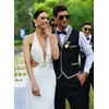 image:imageCOOFANDY Mens Suit Vest Slim Fit Formal Business Dress Vest Casual Wedding WaistcoatBlack