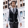 image:imageCOOFANDY Mens Suit Vest Slim Fit Formal Business Dress Vest Casual Wedding WaistcoatBlack